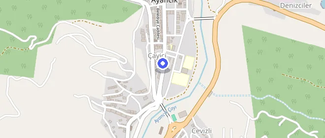 Ayancık Öğrenci Yurdu konumu